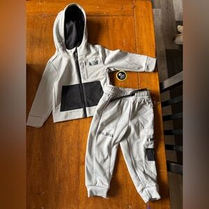 Kids Gray Jogger Pants